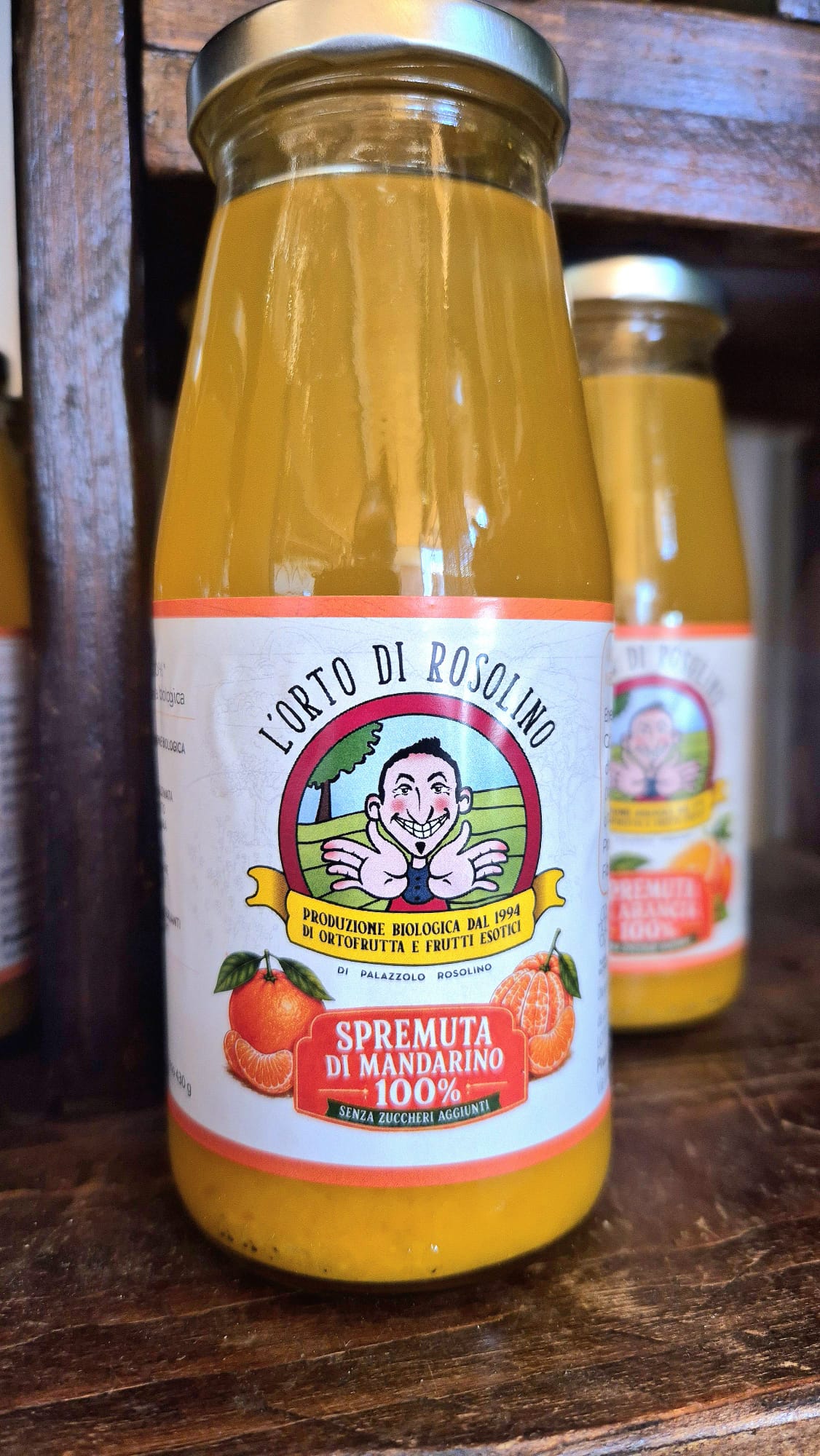 Spremuta di Mandarino Marzuddo Bio Siciliano | Senza Zuccheri Aggiunti 430 gr